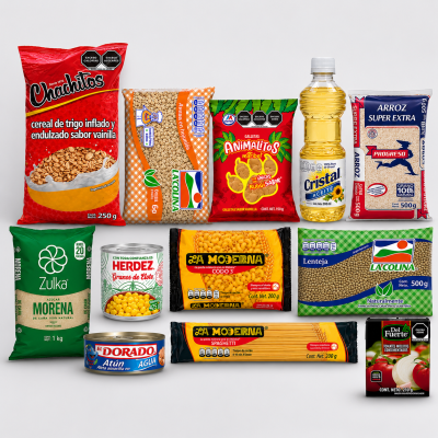 Despensa Básica Económica DES-04 | 12 Productos Esenciales para una Alimentación Integral