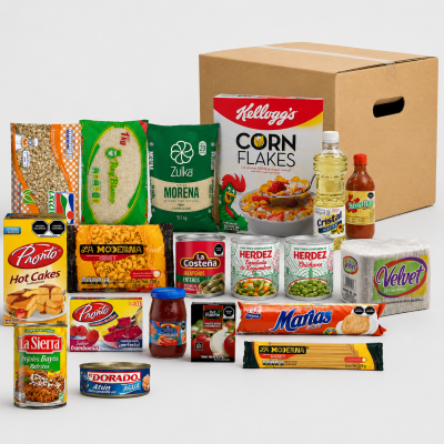 Despensa Completa Básica DES-07 | 19 Productos para una Alimentación Más Variada y Balanceada