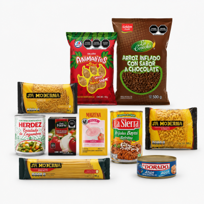 Despensa Básica Económica DES-02 | 10 Productos Esenciales para Apoyo Alimentario