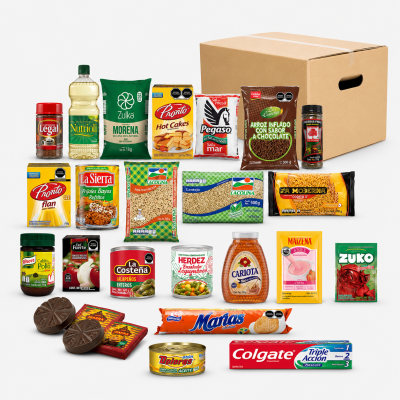 Despensa Completa DES-15 | 25 Productos con Café, Miel y Marcas Reconocidas
