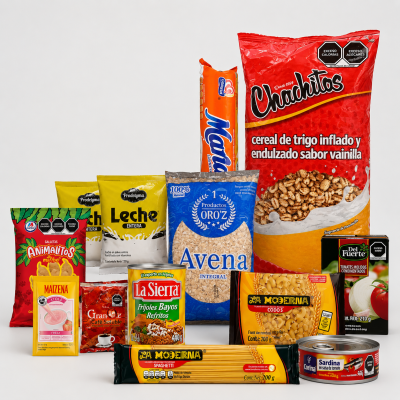 Despensa Económica DES-50 | 11 Productos Esenciales para Apoyo Social y Compras por Volumen